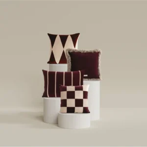 daisy-taupe-fringe-velvet-cushion